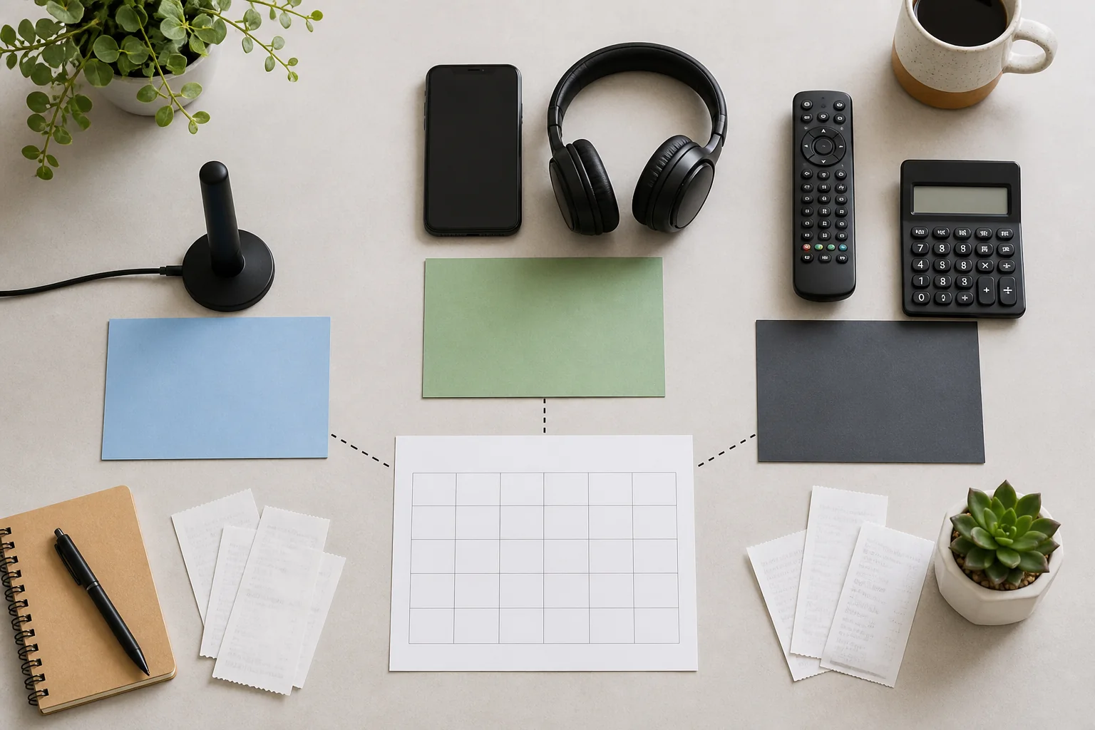 A home football viewer comparing separate monthly streaming costs on a budget worksheet